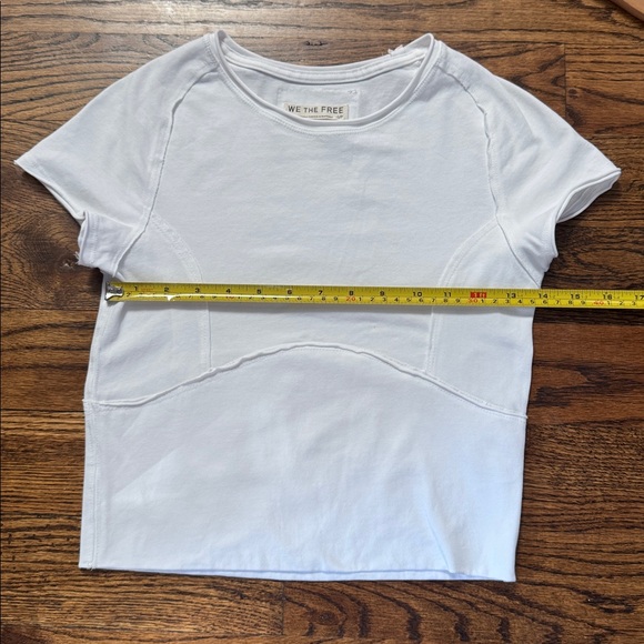 S Free People Soft Protagonist Tee in White - Picture 4 of 5